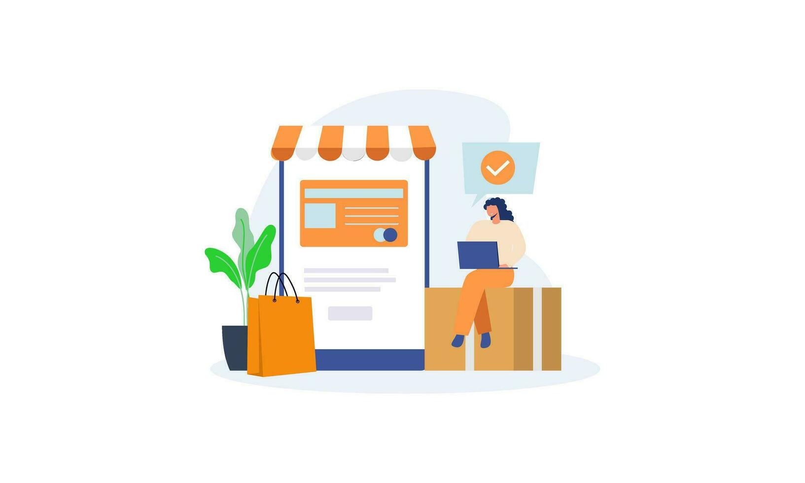 Shopify store