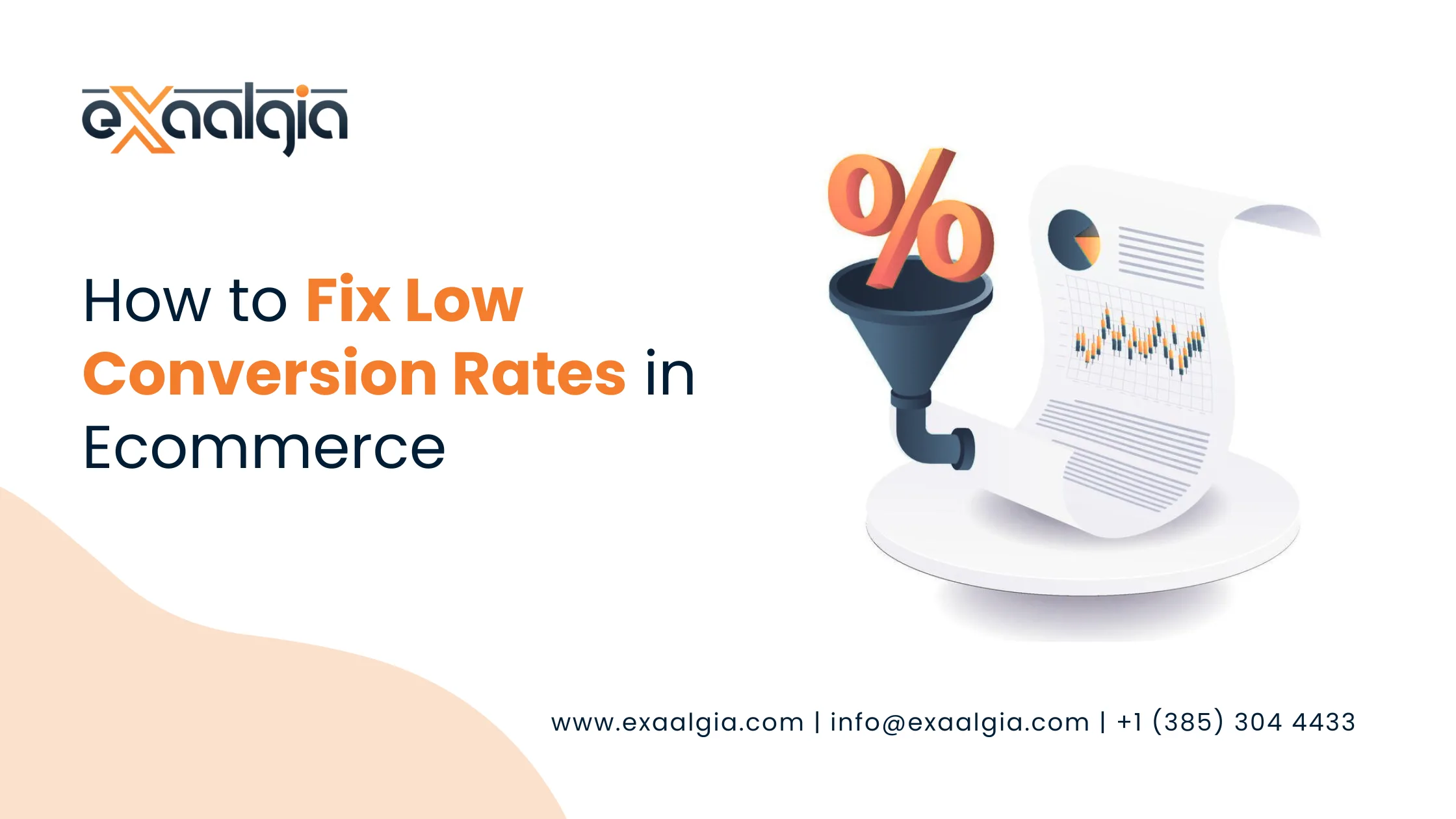 Fix low conversion rates in ecommerce