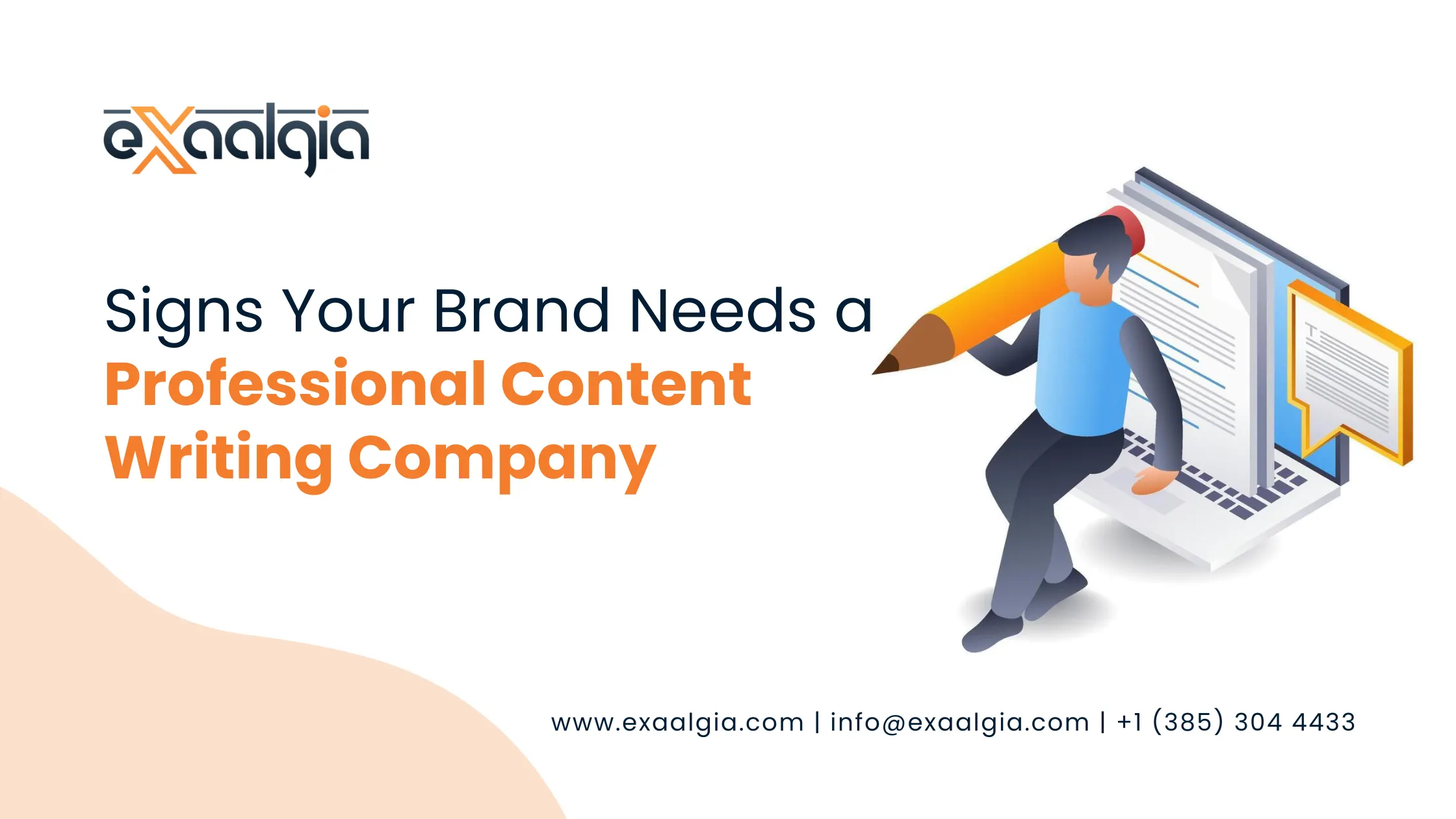 Signs Your Brand Needs a Professional Content Writing Company